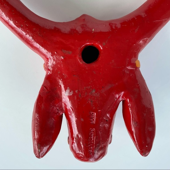 Ceramic Bull’s Head Wall Decor - Picture 12 of 17